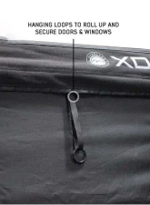 Overland Vehicle System XD Nomadic 270 Awning Wall 2 w/ Black Out, Driver Side Grey Hex Black Trim w/ Storage Bag                                     - 19690025 - Image 10