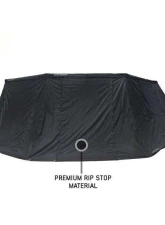 Overland Vehicle System XD Nomadic 270 Awning Wall 2 w/ Black Out, Passenger Side Grey Hex Black Trim w/ Storage Bag                                     - 19690026 - Image 3