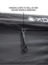 Overland Vehicle System XD Nomadic 270 Awning with Black Out Wall Kit, Grey Hex Black Trim, Passenger Side                                     - 19690030 - Image 10