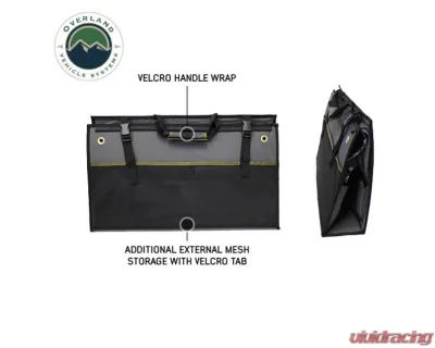 Overland Vehicle Systems 24 Piece Cooking and Utensil Kit with Hanging Carrying Case - 21010505