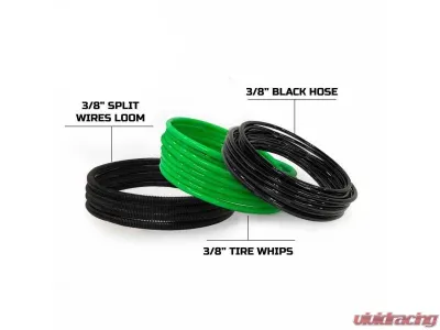 Overland Vehicle System Black 4 Tire Inflation System Jeep Wrangler JL & JLU 2018-2025 - 218-1819