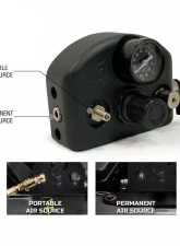 Overland Vehicle System Black 4 Tire Inflation System Jeep Wrangler JL & JLU 2018-2025                                     - 218-1819 - Image 5