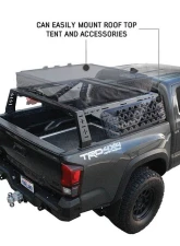 Overland Vehicle Systems Mid Size Trucks Mid Height Rack Chevy | Ford  | Jeep 1999+                                     - 22030304 - Image 2