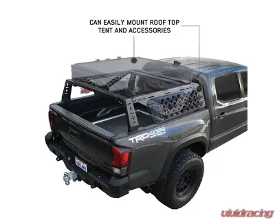 Overland Vehicle Systems Mid Size Trucks Mid Height Rack Chevy | Ford  | Jeep 1999+ - 22030304