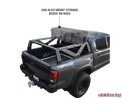 Overland Vehicle Systems Mid Size Trucks Mid Height Rack Chevy | Ford  | Jeep 1999+ - 22030304