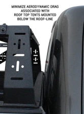 Overland Vehicle Systems Mid Size Trucks Mid Height Rack Chevy | Ford  | Jeep 1999+                                     - 22030304 - Image 6