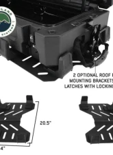 Overland Vehicle System New Storage Box Roof Rack Mount                                     - 40400007 - Image 2