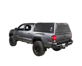 Overland Vehicle Systems Expedition Truck Cap W/Full Wing Doors W/ Full Window, Front and Rear Windows & 3rd Brake Light Toyota Tacoma 5' Bed 2016-2023