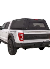 Overland Vehicle Systems Expedition Truck Cap W/Full Wing Doors W/ Full Window, Front and Rear Windows & 3rd Brake Light Ford F-150 5.5' Bed 2021-2025                                     - 70100004 - Image 14