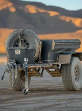 Overland Vehicle System Off Road Trailer Military Style w/ Full Articulating Suspension 6x5.5 Bolt Pattern w/ Tires, Wheels and Brake Controller                                     - 70100030 - Image 9