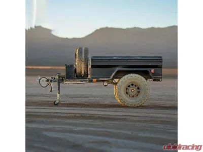 Overland Vehicle System Off Road Trailer Military Style w/ Full Articulating Suspension 6x5.5 Bolt Pattern w/ Tires, Wheels and Brake Controller - 70100030