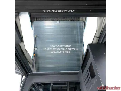 Overland Vehicle System MagPak Camper w/ Tent, Lights, Rear Molle Panel Side Tie Downs Front & Rear Windows Toyota Tundra 2022-2025 - 70100107