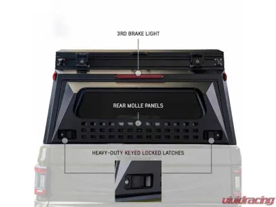 Overland Vehicle System MagPak Camper w/ Tent, Lights, Rear Molle Panel Side Tie Downs Front & Rear Windows Toyota Tundra 2022-2025 - 70100107