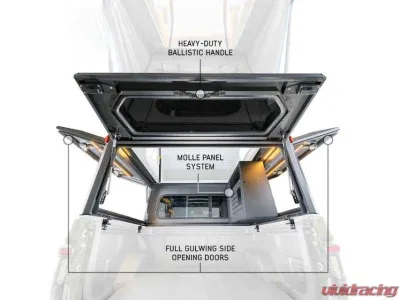 Overland Vehicle System MagPak Camper w/ Tent, Lights, Rear Molle Panel Side Tie Downs Front & Rear Windows Ram 2500 | 3500 2019-2025 - 70100108