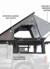 Overland Vehicle System MagPak Camper w/ Tent, Lights, Rear Molle Panel Side Tie Downs Front & Rear Windows Ram 2500 | 3500 2019-2025                                     - 70100108 - Image 10