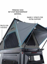 Overland Vehicle System MagPak Camper w/ Tent, Lights, Rear Molle Panel Side Tie Downs Front & Rear Windows Toyota Tacoma 2024-2025                                     - 70100125 - Image 2