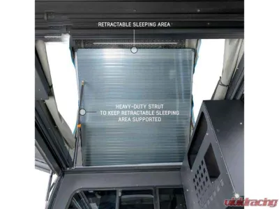 Overland Vehicle System MagPak Camper w/ Tent, Lights, Rear Molle Panel Side Tie Downs Front & Rear Windows Toyota Tacoma 2024-2025 - 70100125