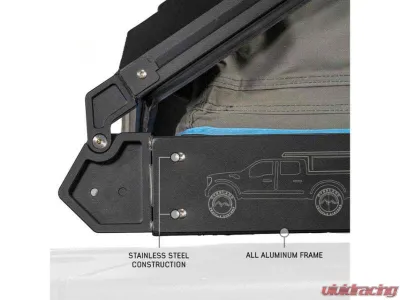 Overland Vehicle System MagPak Camper w/ Tent, Lights, Rear Molle Panel Side Tie Downs Front & Rear Windows Toyota Tacoma 2024-2025 - 70100125