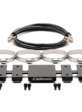Overland Vehicle System Black Twin Compressor Mount & Connection Kit UTV for ARB & EGOI II Dual Air Twin Compressor                                     - ARB TUB-2000 - Image 2