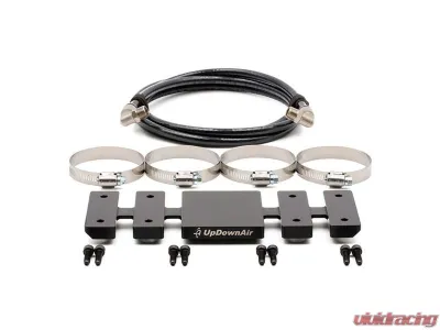 Overland Vehicle System Black Twin Compressor Mount & Connection Kit UTV for ARB & EGOI II Dual Air Twin Compressor - ARB TUB-2000