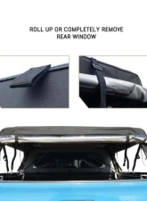 Overland Vehicle System Explorer Soft Shell Black Diamond Canvas and Aluminum Frame RAM 1500 | TRX 2019-2025                                     - 70400007 - Image 3