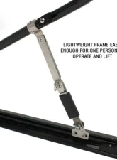 Overland Vehicle System Explorer Soft Shell Black Diamond Canvas and Aluminum Frame RAM 1500 | TRX 2019-2025                                     - 70400007 - Image 4
