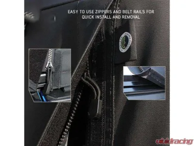 Overland Vehicle System Explorer Soft Shell Black Diamond Canvas and Aluminum Frame RAM 1500 | TRX 2019-2025 - 70400007