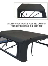 Overland Vehicle System Explorer Soft Shell Black Diamond Canvas and Aluminum Frame RAM 1500 | TRX 2019-2025                                     - 70400007 - Image 8