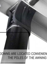 Overland Vehicle System Nomadic Awning 2.5 8.0' with Black Cover                                     - 18059909 - Image 4