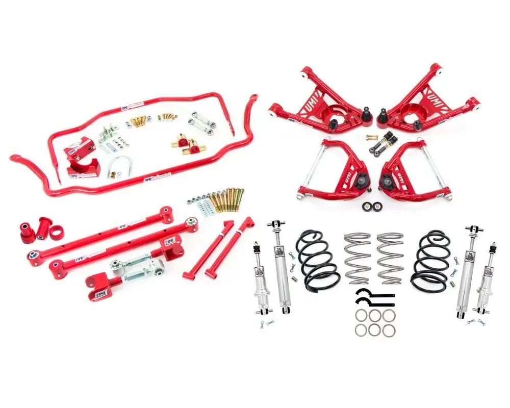 UMI Performance 1964 GM A-Body Handling Kit- Stage 4, 2" Lowering Spring - ABF407-64-2-R