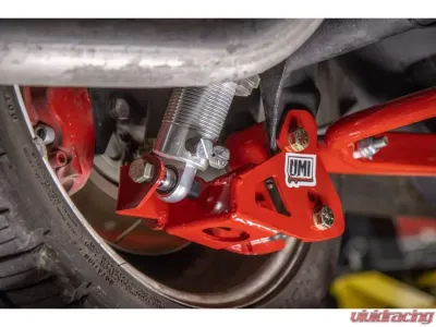 UMI 175lbs Performance Relocation Bolt In Rear Coilover Kit Control Arm GM A-Body 1964-1972 - 4057-175