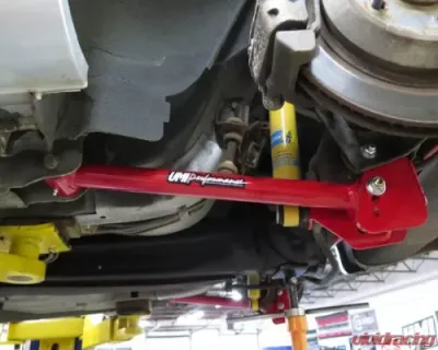 UMI Performance Relocation Brackets Bolt-In Lower Control Arm Red GM F-Body 1982-2002 - 2012-R
