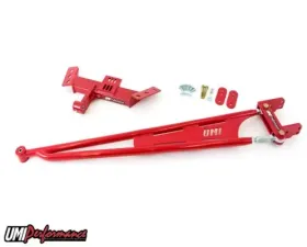 UMI Performance Tunnel Mounted Torque Arm TH350 & T5 Transmissions Red GM F-Body 1982-1992