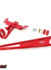 UMI Performance Tunnel Mounted Torque Arm TH350 & T5 Transmissions w/ Front Drive Shaft Loop 3" Red GM F-Body 1982-1992                                     - 2215-R - Image 6