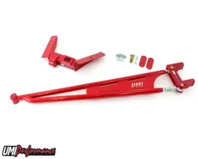 UMI Performance Tunnel Mounted Torque Arm TH400 Transmission Red GM F-Body 1982-1992