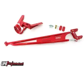 UMI Performance Tunnel Mounted Torque Arm TH400 Transmission w/ Front Drive Shaft Loop 3