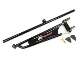 UMI Performance Weld In Torque Arm Straight Cross Member Mild Steel Black GM F-Body 1982-1992
