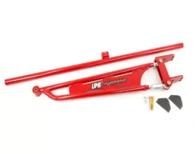 UMI Performance Weld In Torque Arm Straight Cross Member Chromoly Red GM F-Body 1982-1992