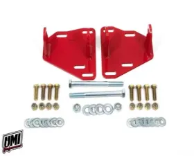 UMI Performance LSX Engine Swap Mounts Red GM F-Body 1982-1992