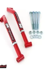 UMI Performance Control Arm Reinforcements/Frame Braces Red GM G-Body 1978-1988                                     - 3028-R - Image 11