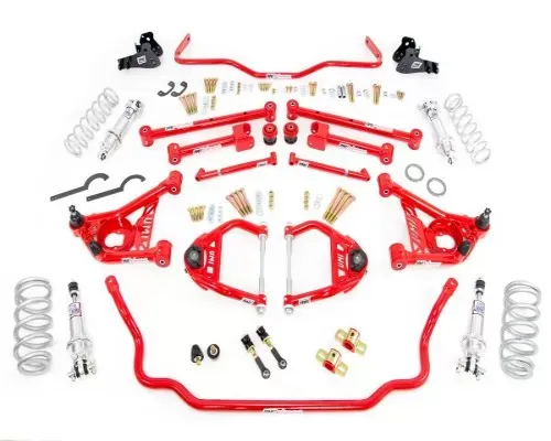 UMI Performance Handling Package Stage 2.5 Coilovers Red GM A -Body 1964 - ABF404-64-2-R