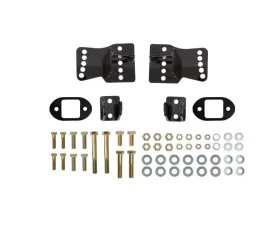 UMI Performance Rear Coilover Bracket Conversion Kit Quick Performance Bolt In GM G-Body 1978-1988