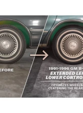 UMI Performance Red Extended Length Rear Control Arm GM B-Body 1978-1996                                     - 3621-R - Image 4