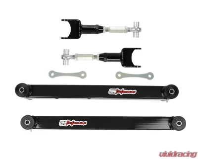 UMI Performance Black Rear Trailing Arms Kit Poly/Rod-End GM B-Body 1978-1996 - 362119-B