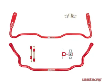 UMI Performance Red Front & Rear Sway Bar Kit GM B-Body 1978-1996 - 363534-R