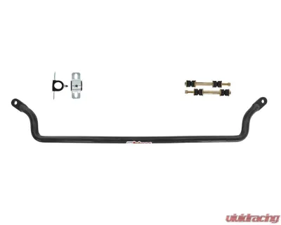 UMI Performance Black 1 1/8" Solid Front Sway Bar Chevy B-Body 1965-1970 - 3668-B