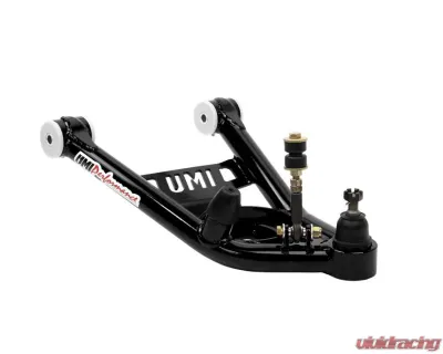 UMI Performance Black Tubular Front Lower A-Arms Delrin Bushings GM A-Body 1964-1972 - 4032-B