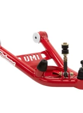 UMI Performance Red Tubular Front Lower A-Arms Delrin Bushings GM A-Body 1964-1972                                     - 4032-R - Image 2