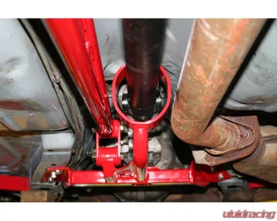 UMI Performance Red Tunnel Mounted Torque Arm Mount with Loop TH350 | T5 GM F-Body 1982-1992 - 2215AS-R