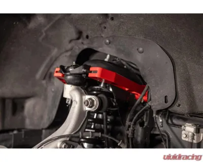 UMI Performance Red Lowered Adjustable Upper A-Arm Kit Ford F-150 2015-2025 - 6565-R